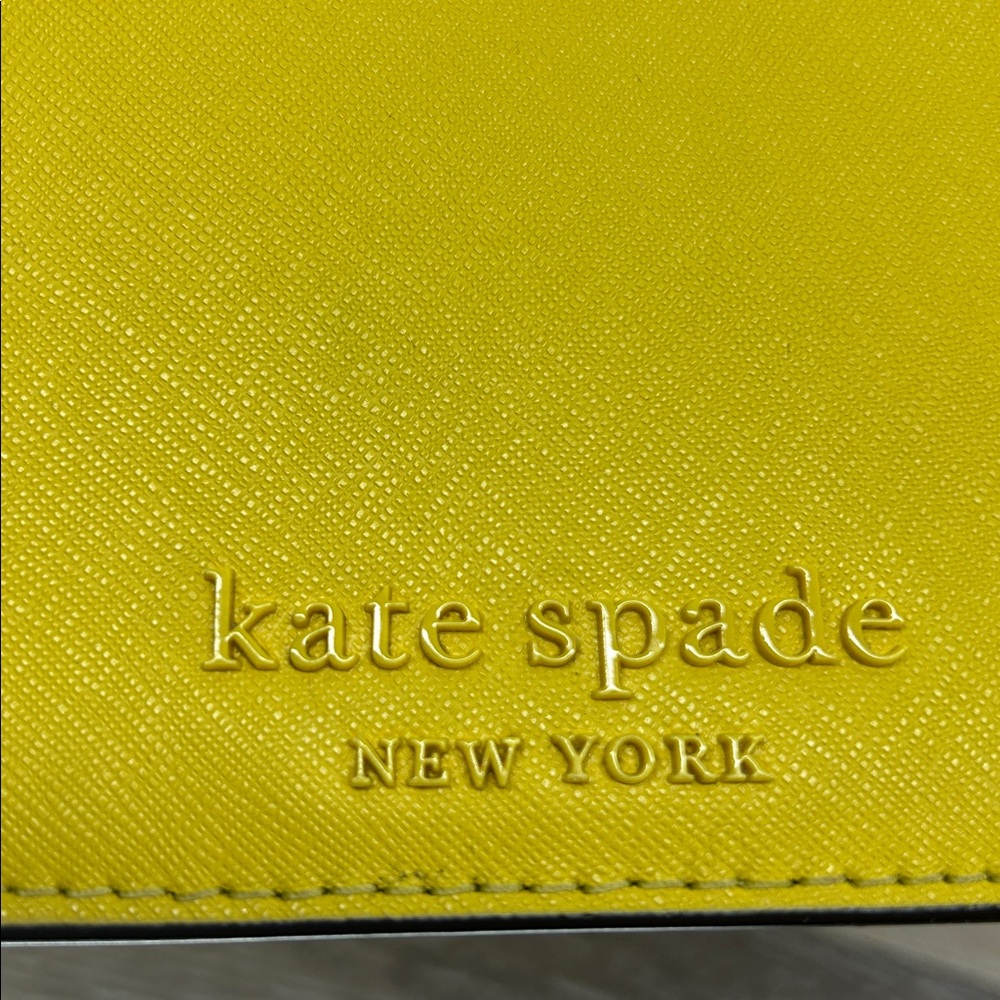 8002 KATE SPADE SAFFIANO LEATHER YELLOW CROSSBODY 254558002 - Picture 5 of 10